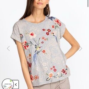 Johnny Was Jailyn Relaxed Tee M